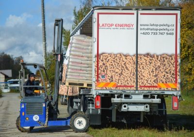 Pelety na topení volně ložené od Latop Energy České Budějovice